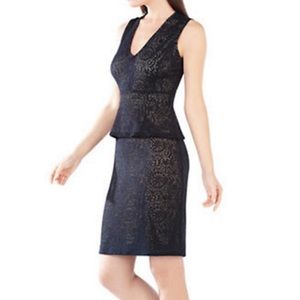 BCBG Maxazria Peplum Dress